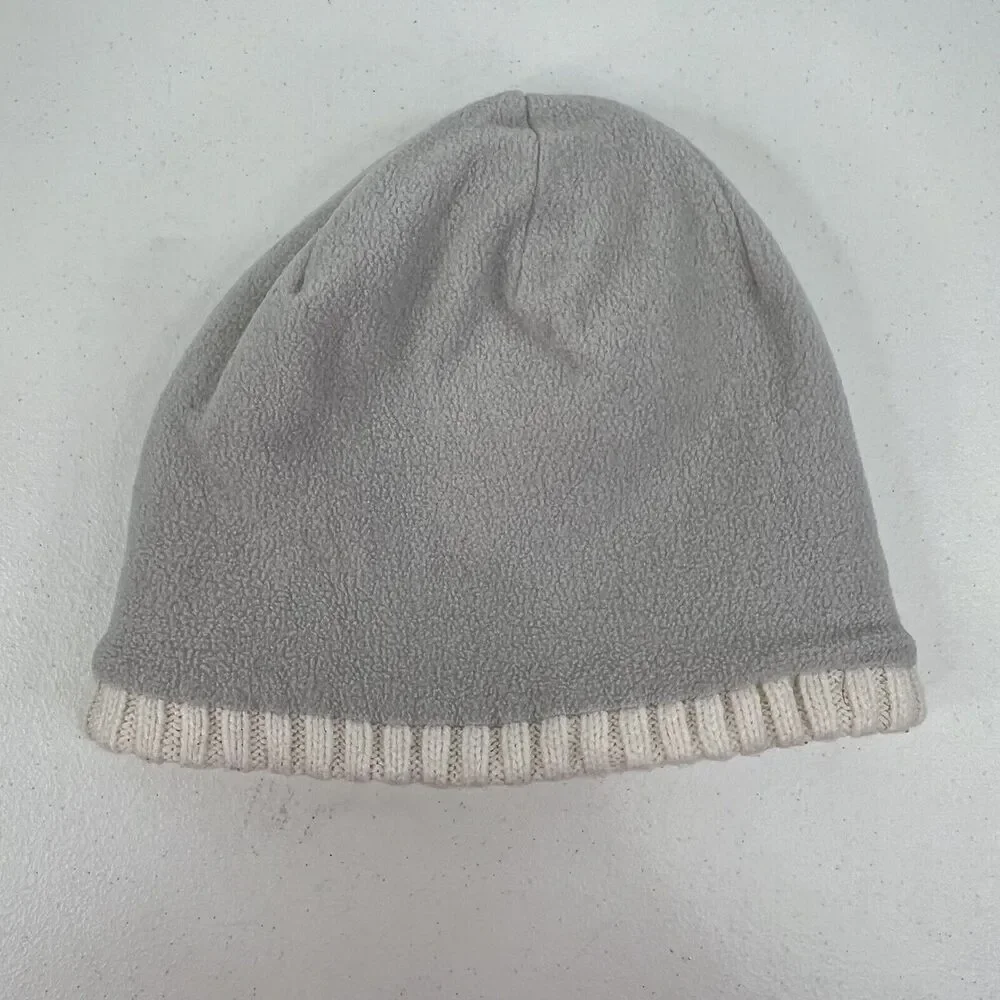 Under Armour Women’s UA Around Town Beanie Knit Cream Fleece Lined‎ Warm OSFM